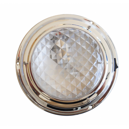 Plafoniera Inox Ø Mm.168 X 46H 12V