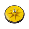Platorello con velcro biadesivo, per smerigliatrice / trapano completo di perno 10 mm e foro 14 mm