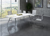 Tavolo per sala riunioni in melaminico cm. 200x110x72h