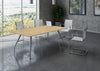 Tavolo per sala riunioni in melaminico cm. 200x110x72h