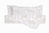 Set Copripiumino federe parure Copripiumino Stampa Digitale 100% Cotone, Made in Italy TOILE DE JOUY CAMARGUE