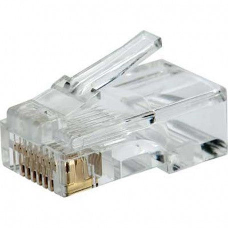PLUG MODULARI PASSO 4/4 6/4 BLISTER 10 PZ Accessori Telefonia ELECTRALINE electraline