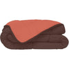Quilt CALGARY Cioccolato / Coral 140