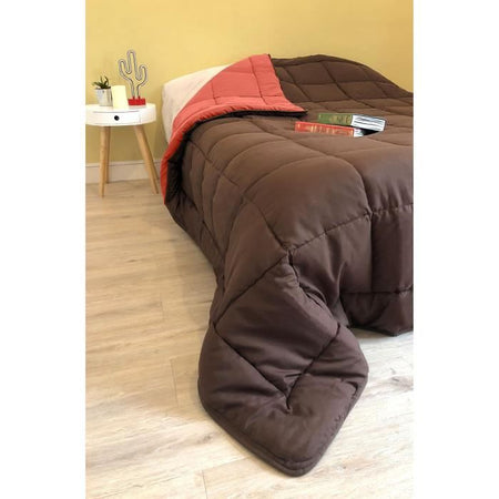 Quilt CALGARY Cioccolato / Coral 220