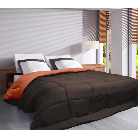 Quilt CALGARY Cioccolato / Coral 220
