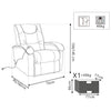 Relax - poltrona elettrica alzapersona Marrone
