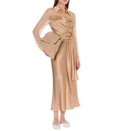 Alberta Ferretti vestiti casual donna alberta ferretti - abito - beige da donna