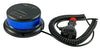 Lampeggiante a led blu 12-24V base magnetica