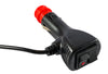 Lampeggiante a led blu 12-24V base magnetica