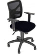 Sedia ergonomica per ufficio operativo colore nero con braccioli regolabili