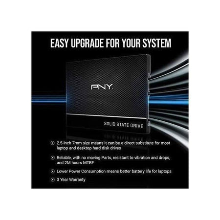 PNY - CS900 SATA - Unità SSD - 2,5 - 500 GB