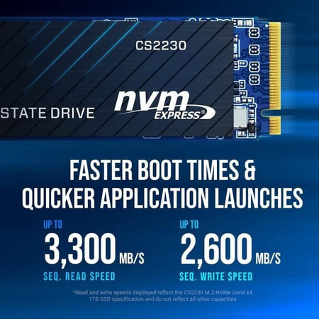 Disco rigido interno SSD - M2 - NVME -500G - PCIE - CS2230