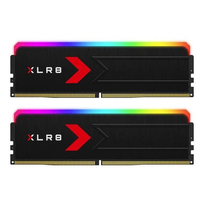 Kit di memoria - PNY - XLR8 Gaming EPIC-X RGB DDR5 - 32 GB (2x16 GB) - 6400 MHz - CL36 - Per computer desktop