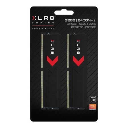 Kit di memoria - PNY - XLR8 Gaming DDR5 - 32 GB (2x16 GB) - 6400 MHz - CL36 - Per computer desktop