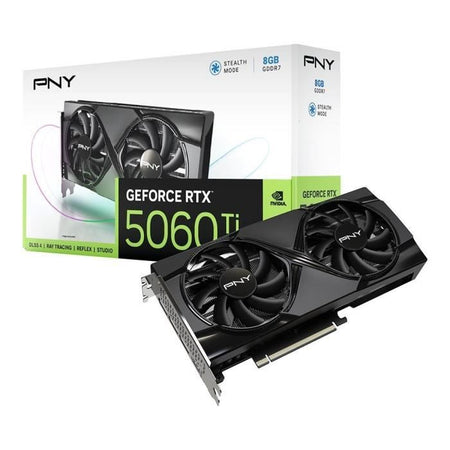 PNY - Scheda grafica - GeForce RTX 5060 Ti - 8 GB - Doppia ventola DLSS 4