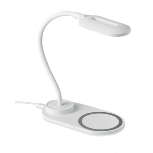 LAMPADA DA TAVOLO 10 W CON RICARICA WIRELESS PER TELEFONO