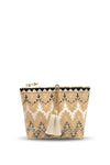 Pochette fantasia con filo strass e nappine | PHO Firenze