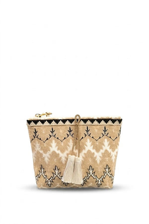 Pochette fantasia con filo strass e nappine | PHO Firenze