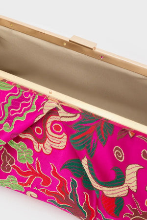 Pochette con tracolla stampa floreale | NALÌ