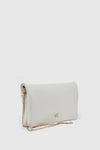 Pochette elegante a bustina in ecopelle | Verde Fashion