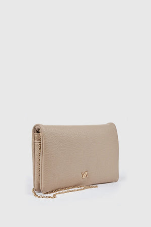Pochette elegante a bustina in ecopelle | Verde Fashion