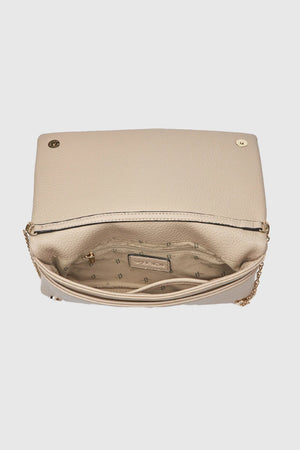 Pochette elegante a bustina in ecopelle | Verde Fashion