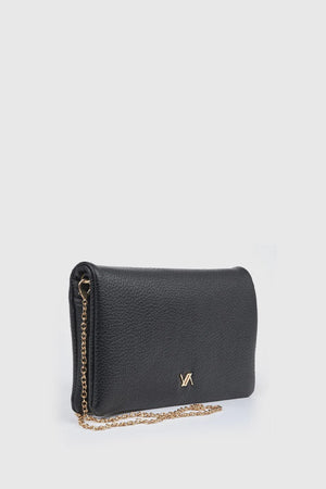 Pochette elegante a bustina in ecopelle | Verde Fashion