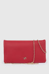 Pochette elegante a bustina in ecopelle | Verde Fashion