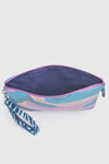 Pochette mare in cotone fantasia marina | Verde Fashion