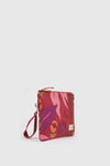 Pochette mare in cotone fantasia marina | Verde Fashion