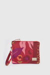 Pochette mare in cotone fantasia marina | Verde Fashion