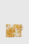 Pochette mare in cotone stampa fiori | Verde Fashion