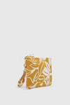 Pochette mare in cotone stampa fiori | Verde Fashion