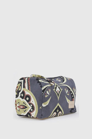 Pochette mare in cotone stampa cachemire | Verde Fashion
