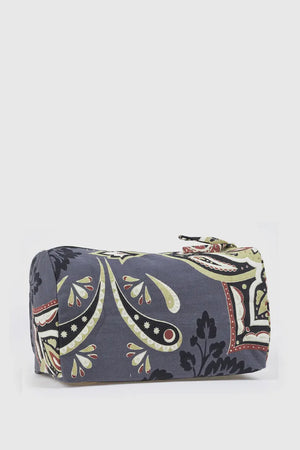 Pochette mare in cotone stampa cachemire | Verde Fashion