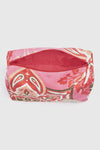 Pochette mare in cotone stampa cachemire | Verde Fashion
