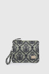 Pochette mare in cotone fantasia barocca | Verde Fashion