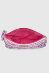 Pochette mare in cotone stampa pesci | Verde Fashion