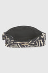 Pochette mare in cotone stampa astratta | Verde Fashion