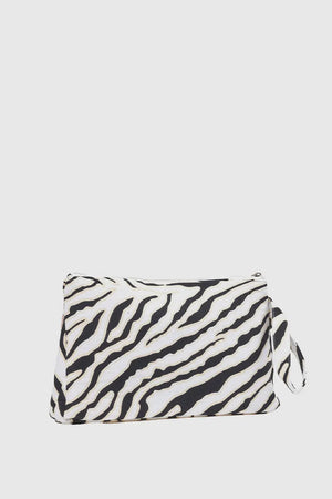 Pochette mare in cotone stampa etnica | Verde Fashion