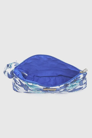 Pochette mare in cotone stampa marina | Verde Fashion