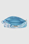 Pochette mare in cotone stampa marina | Verde Fashion