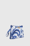Pochette mare in cotone stampa marina | Verde Fashion