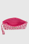 Pochette mare in cotone stampa etnica | Verde Fashion