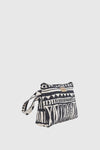 Pochette mare in cotone stampa etnica | Verde Fashion