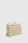 Pochette mare in tessuto a righe | Verde Fashion