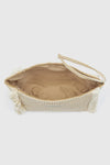 Pochette mare in tessuto a righe | Verde Fashion