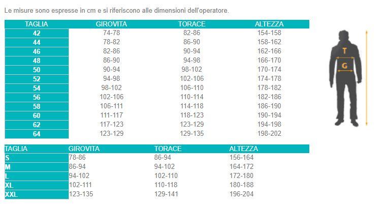 Tuta alta visibilità felpata 65 % cotone e 35 % poliestere con bande rifrangenti