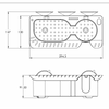 Portabicchiere Mm.294X91X147