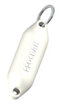 Portachiavi Serie F Bianco